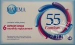 Maxima 55 Comfort+ 6 линз (Ежемесячные контактные линзы)