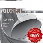 Очковые линзы Global Photo gray