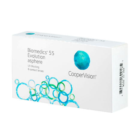 Biomedics® 55 Evolution Asphere 6 линз