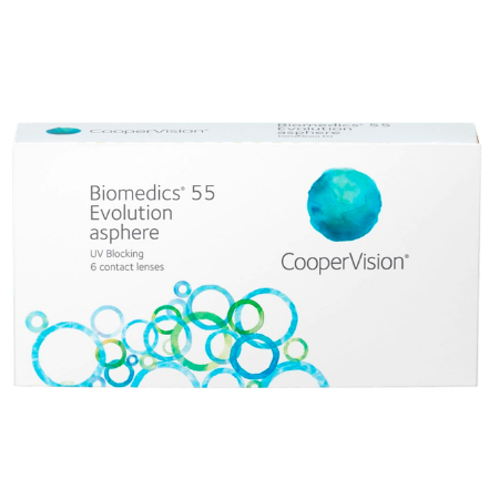 Biomedics® 55 Evolution Asphere 6 линз