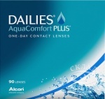 Dailies Aqua Comfort Plus 90 линз (Однодневные контактные линзы)