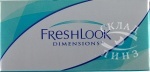 FreshLook Dimensions  6 линз (Ежемесячные цветные контактные линзы)