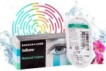 SofLens Natural Colors 2 линзы  (Ежемесячные цветные контактные линзы)