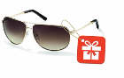 Солнцезащитные очки в подарок при покупке солнцезащитных очков или 2 упаковок контактных линз.