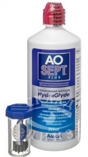 AO Sept Plus HydraGlyde 360 мл (Раствор для линз. Пероксидная система) - рис 1