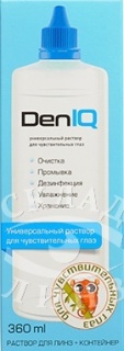 DenIQ 360 мл (раствор для линз) - рис 1