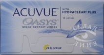 Acuvue Oasys 12 линз (Двухнедельные контактные линзы) - рис 1