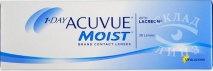 1-Day Acuvue Moist 30 линз (Однодневные контактные линзы) - рис 1