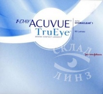 1-Day Acuvue TruEye 90 линз (Однодневные контактные линзы) - рис 1