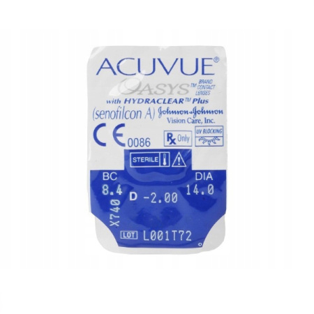 Acuvue Oasys® with Hydraclear® Plus 6 линз