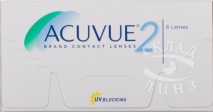 Acuvue 2 6 линз (Двухнедельные контактные линзы) - рис 1